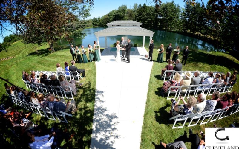 The Stables at Arrowhead Lake Ohio wedding for Nikki & Jacob