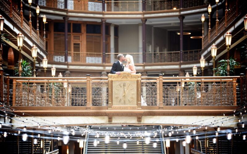 Hyatt Regency Cleveland At The Arcade Ohio wedding for Madison & Ben