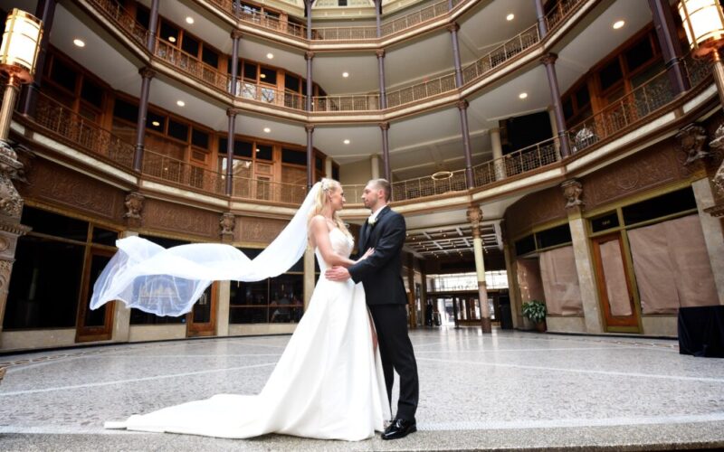 Hyatt Regency Cleveland At The Arcade Ohio wedding for Madison & Ben