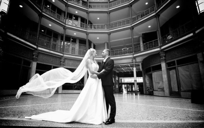 Hyatt Regency Cleveland At The Arcade Ohio wedding for Madison & Ben