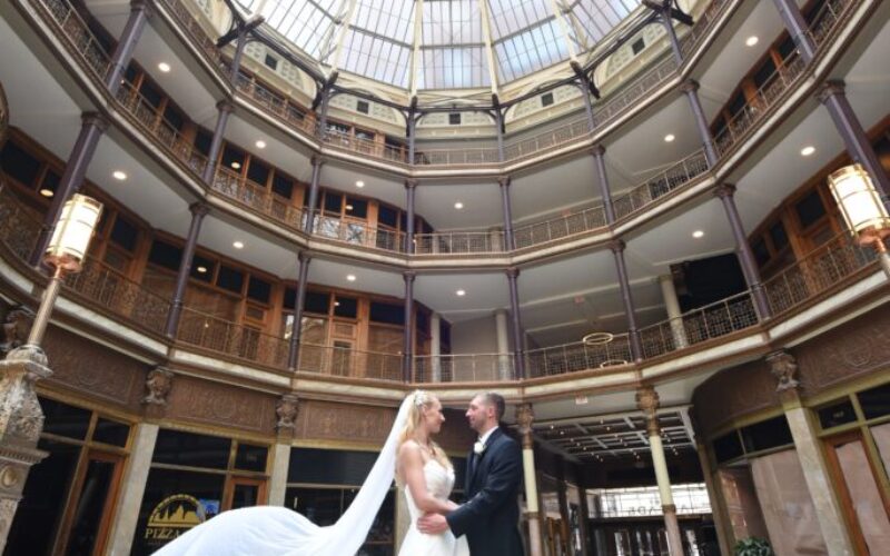 Hyatt Regency Cleveland At The Arcade Ohio wedding for Madison & Ben