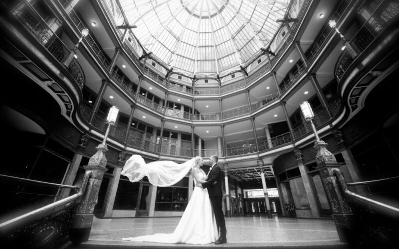 Hyatt Regency Cleveland At The Arcade Ohio wedding for Madison & Ben