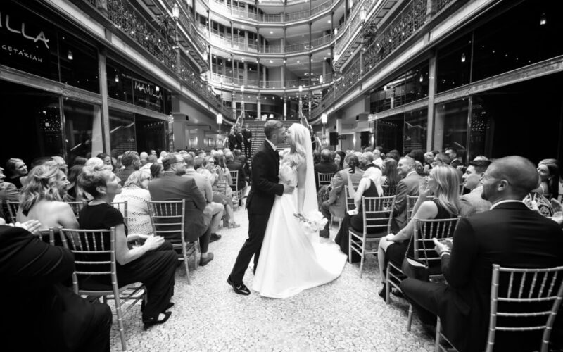 Hyatt Regency Cleveland At The Arcade Ohio wedding for Madison & Ben