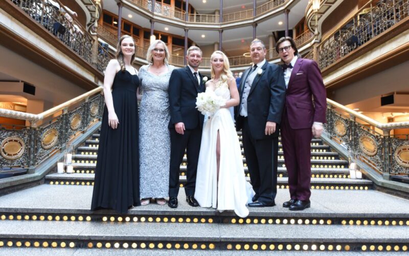 Hyatt Regency Cleveland At The Arcade Ohio wedding for Madison & Ben