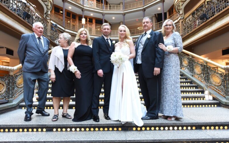 Hyatt Regency Cleveland At The Arcade Ohio wedding for Madison & Ben