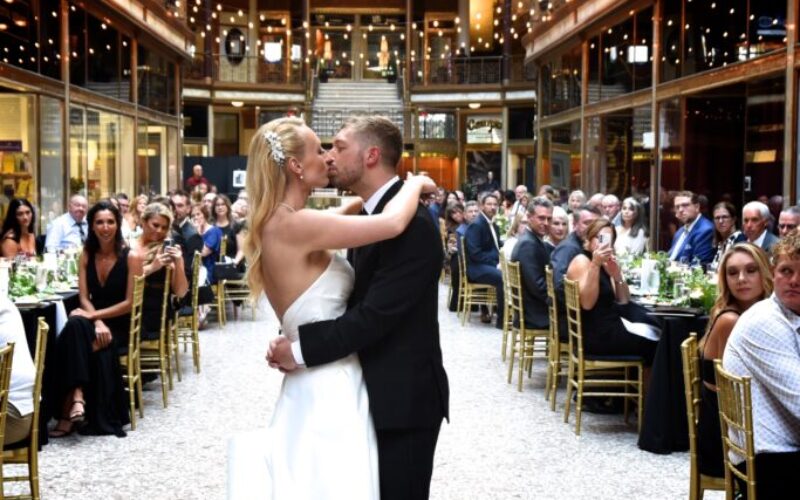 Hyatt Regency Cleveland At The Arcade Ohio wedding for Madison & Ben