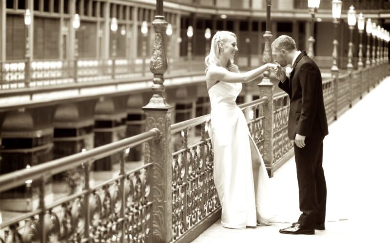 Hyatt Regency Cleveland At The Arcade Ohio wedding for Madison & Ben